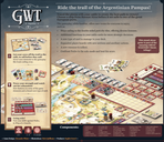 Great Western Trail: Argentina back of the box