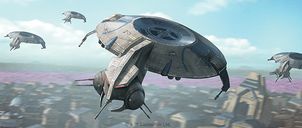 Star Wars: X-Wing (Second Edition) – HMP Droid Gunship Expansion Pack spielablauf