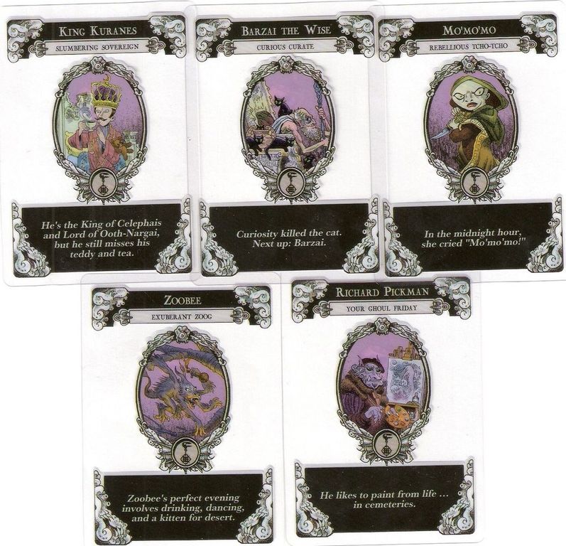 Cthulhu Gloom: Unpleasant Dreams cards