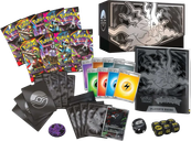 Pokémon TCG: Mega Evolution - Pitch Black Elite Trainer Box components