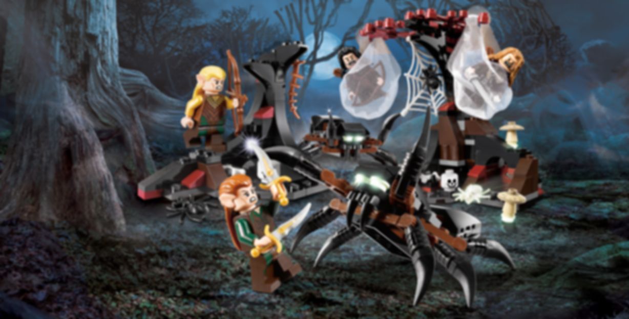 LEGO® The Hobbit Escape from Mirkwood Spiders jugabilidad