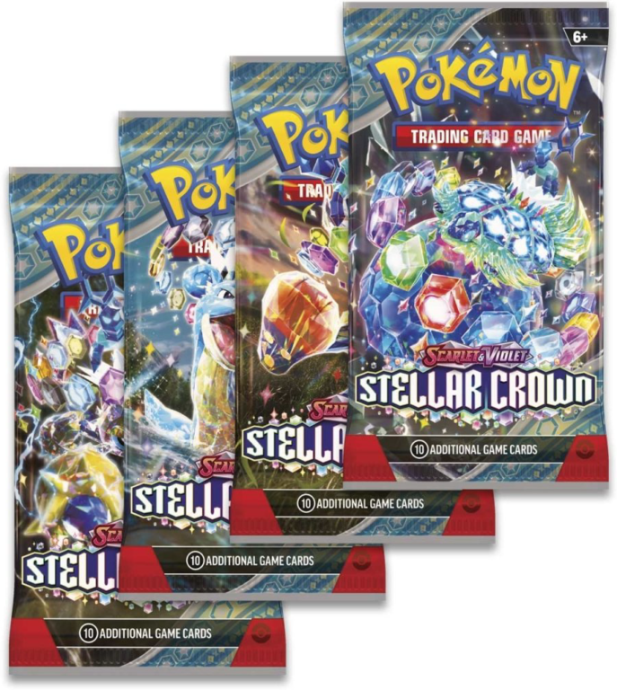 Pokémon TCG: Scarlet & Violet-Stellar Crown Booster Display Box (36 Packs) cartas