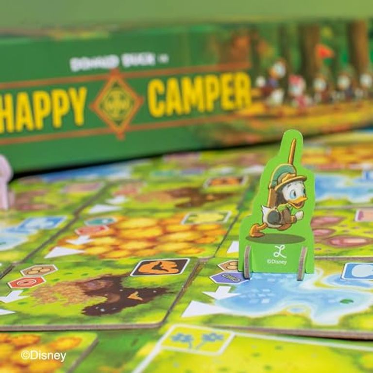 Donald Duck in Happy Camper komponenten