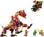 LEGO® Ninjago Le dragon de lave transformable de Heatwave composants