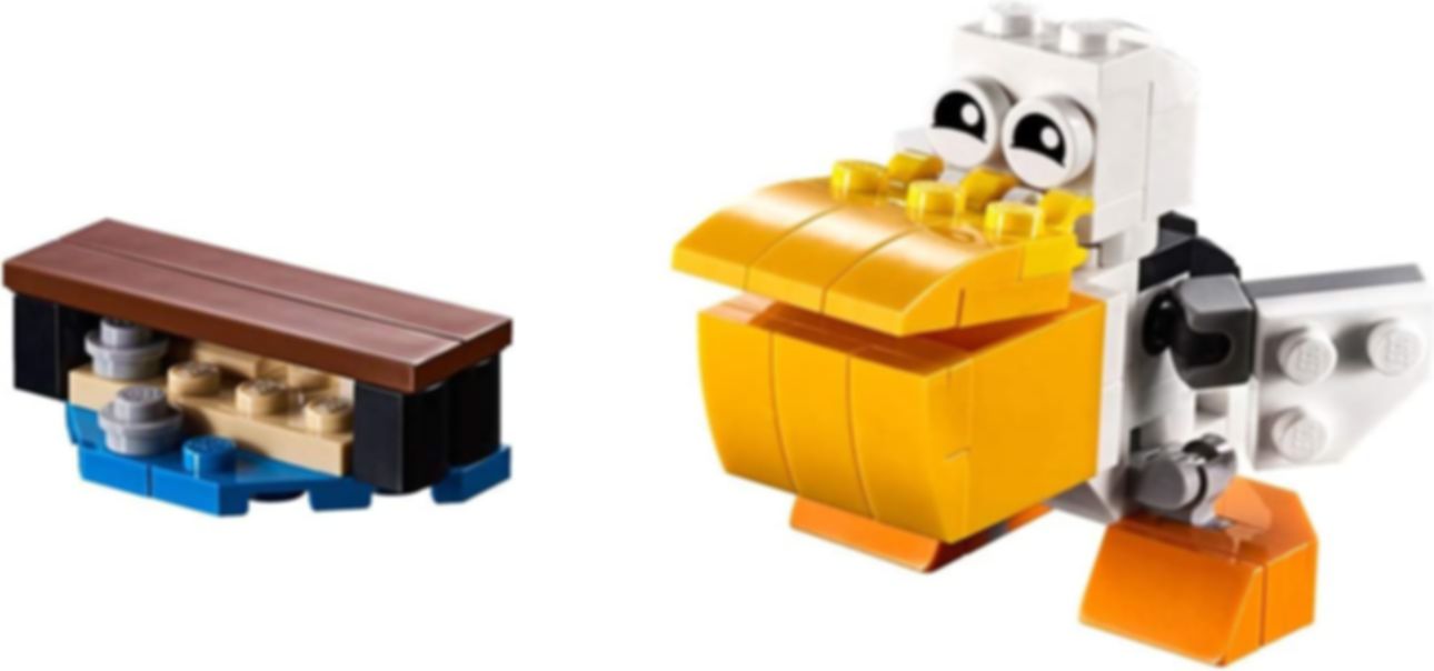 LEGO® Creator Le pélican composants