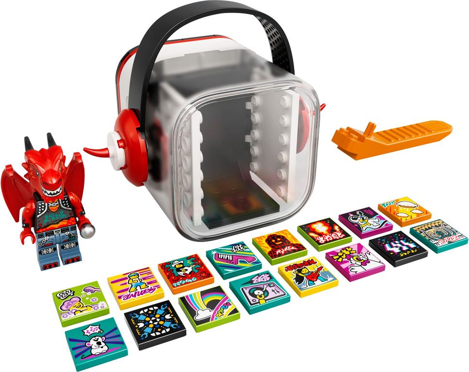 LEGO® VIDIYO™ Metal Dragon BeatBox komponenten