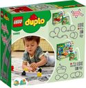 LEGO® DUPLO® Train Tracks back of the box