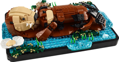 LEGO® Ideas Floating Sea Otters components