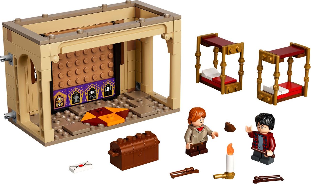 LEGO® Harry Potter™ Hogwarts™ Gryffindor™ Dorms partes