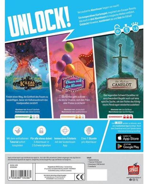 Unlock!: Enchanted Adventures rückseite der box