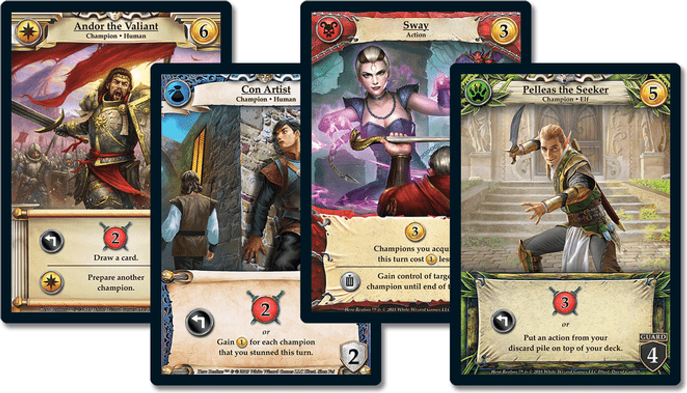 Hero Realms: Journeys - Hunters cards