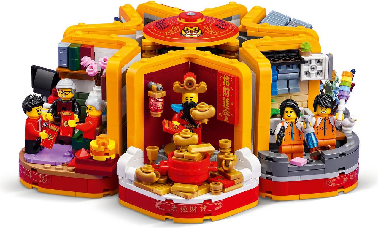 Lunar New Year Traditions components