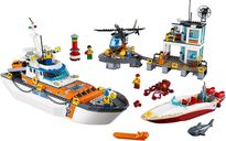 LEGO® City Coast Guard Head Quarters components