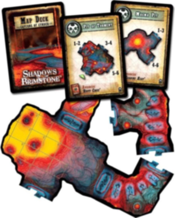 Shadows of Brimstone: Caverns of Cynder Expansion components