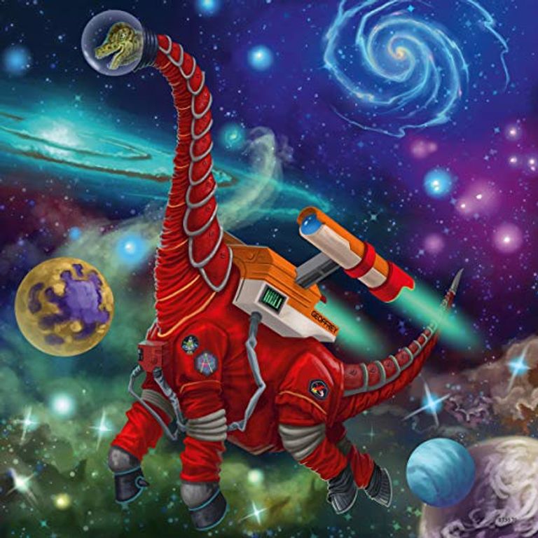 3 puzzles - Dinosaures dans l'espace