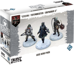 Dust Tactics: Axis Hero Pack - "Stefan / Totenmeister / Grenadier X"