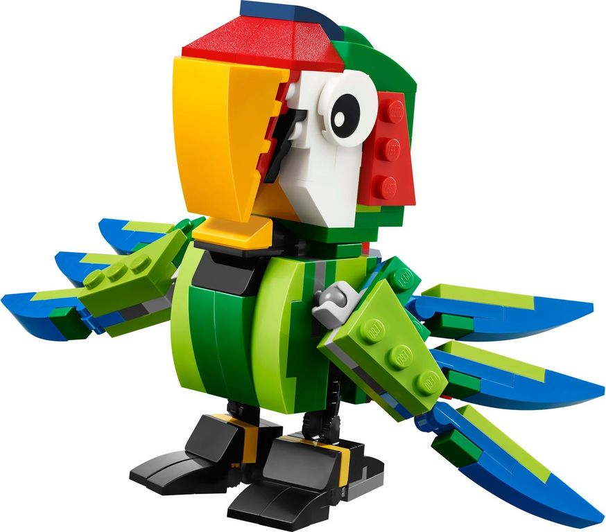 LEGO® Creator Rainforest Animals components