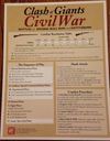 Clash of Giants: Civil War manual