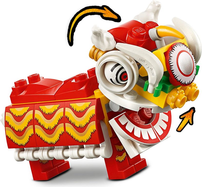 Lion Dance components