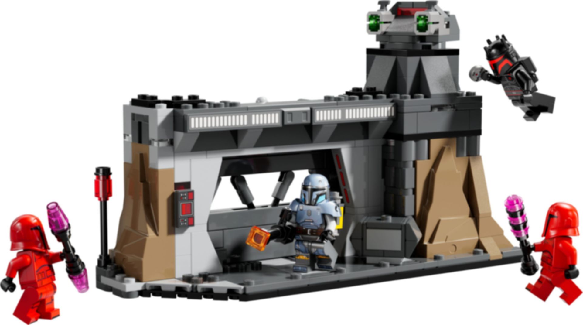 LEGO® Star Wars Paz Vizsla and Moff Gideon Battle components