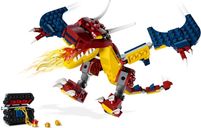 LEGO® Creator Fire Dragon components
