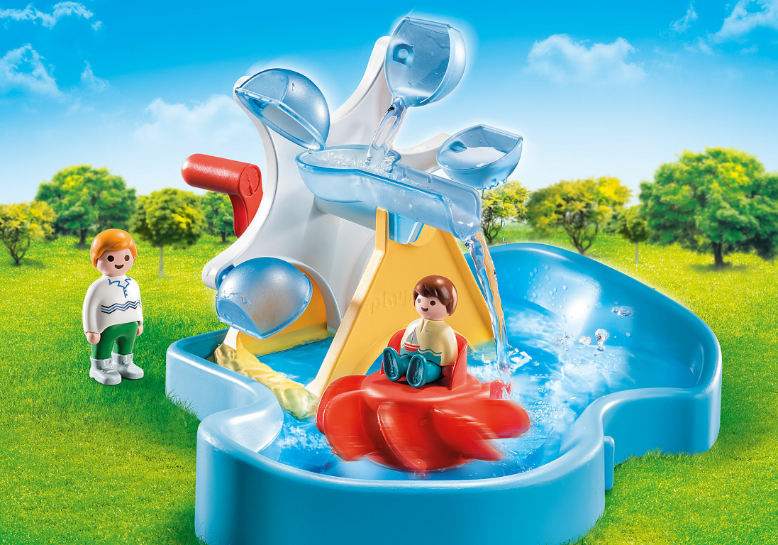 Playmobil® 1.2.3 Water Wheel Carousel
