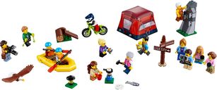 LEGO® City Ensemble de figurines - Les aventures en plein air composants