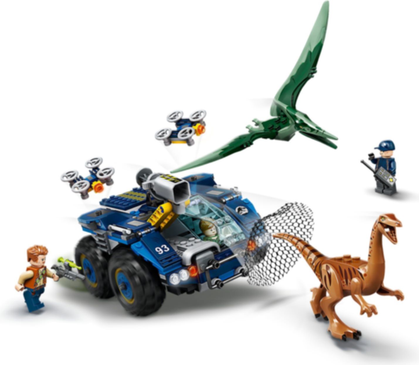 LEGO® Jurassic World Gallimimus and Pteranodon Breakout gameplay