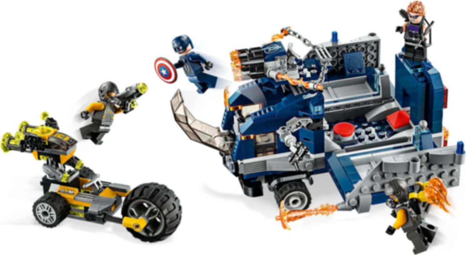 LEGO® Marvel Vengadores: Derribo del Camión jugabilidad