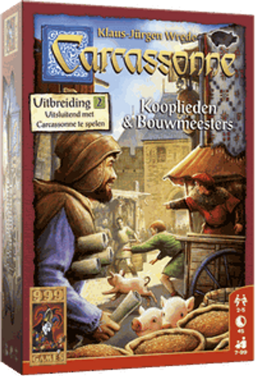 Carcassonne: Kooplieden & Bouwmeesters doos