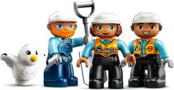 LEGO® DUPLO® Baustelle mit Abrissbirne minifiguren