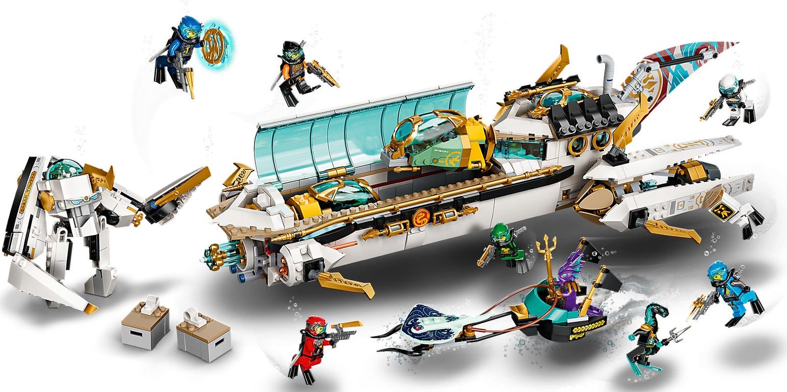 LEGO® Ninjago Hydro Bounty speelwijze