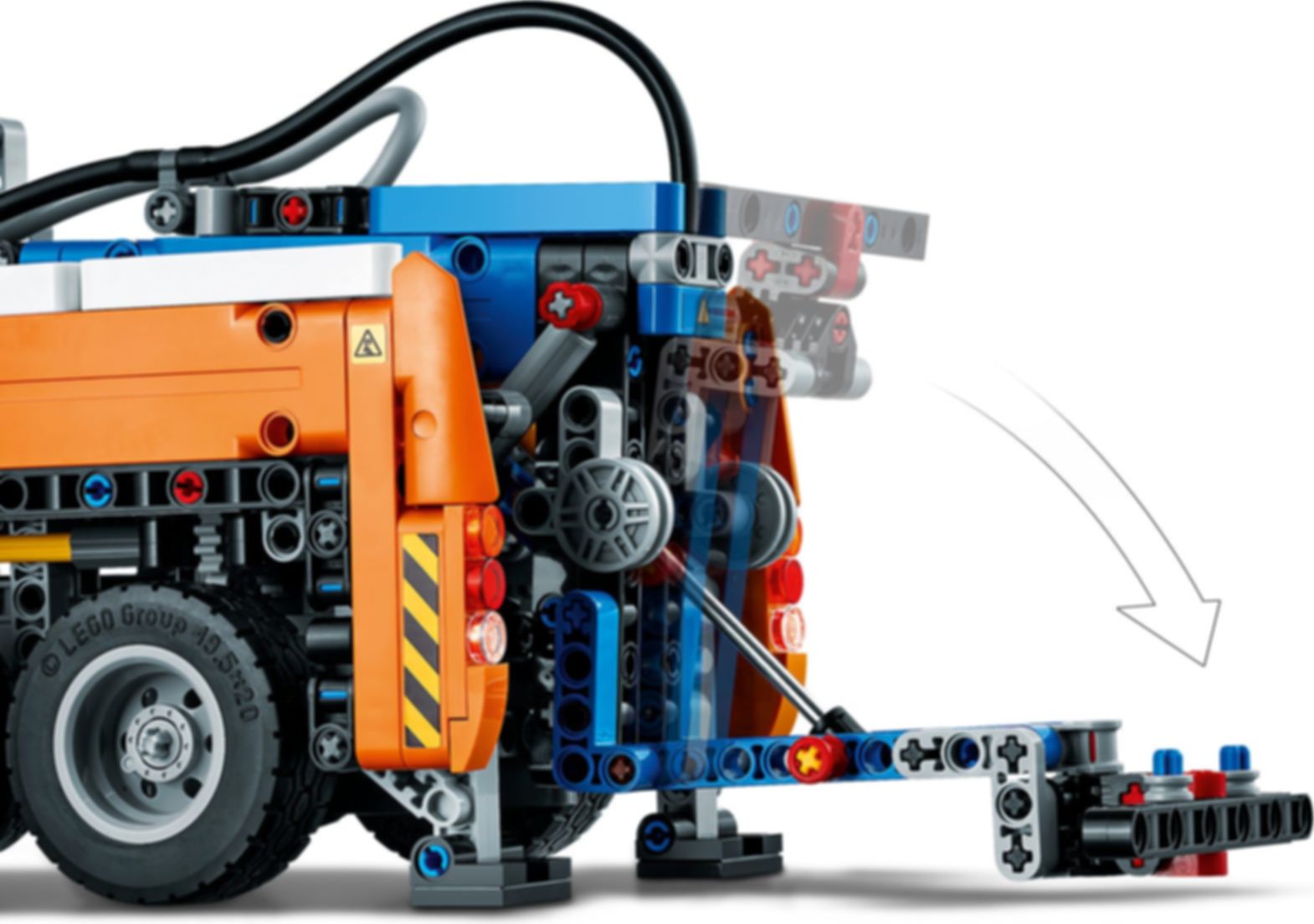 LEGO® Technic Robuuste sleepwagen componenten