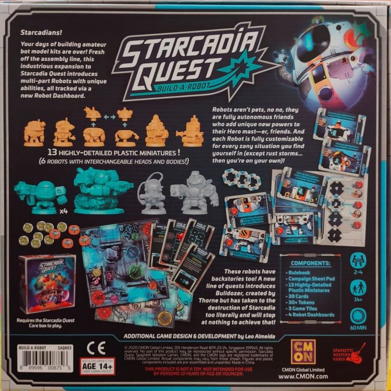 Starcadia Quest: Build-a-Robot torna a scatola