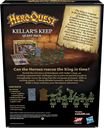 Heroquest: La torre de Kellar parte posterior de la caja