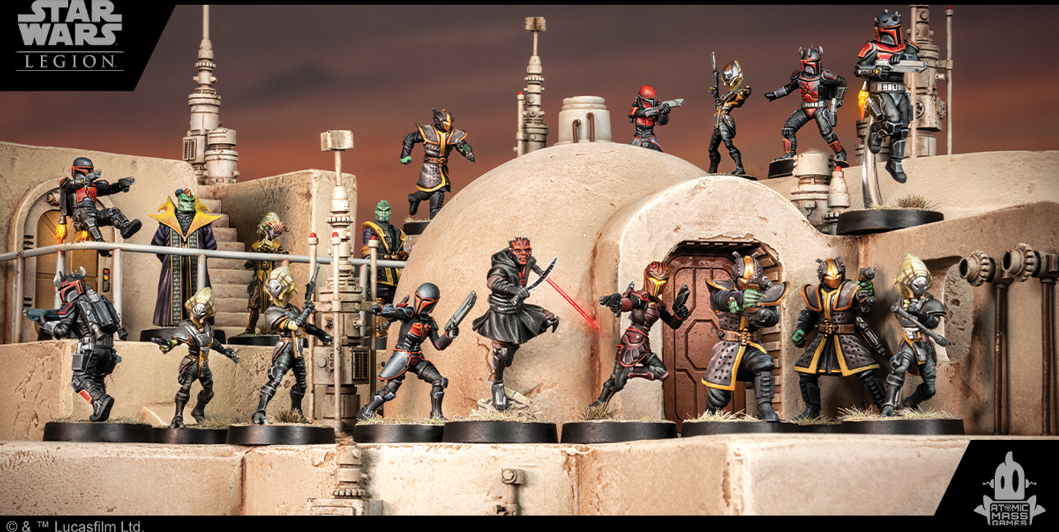 The best prices today for Star Wars Legion: Shadow Collective – Mercenary  Starter - TableTopFinder