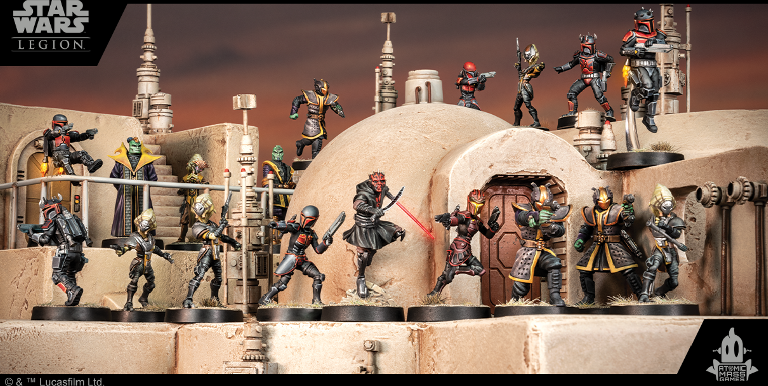 Star Wars: Legion - Schattenkollektiv Armee-Starterset