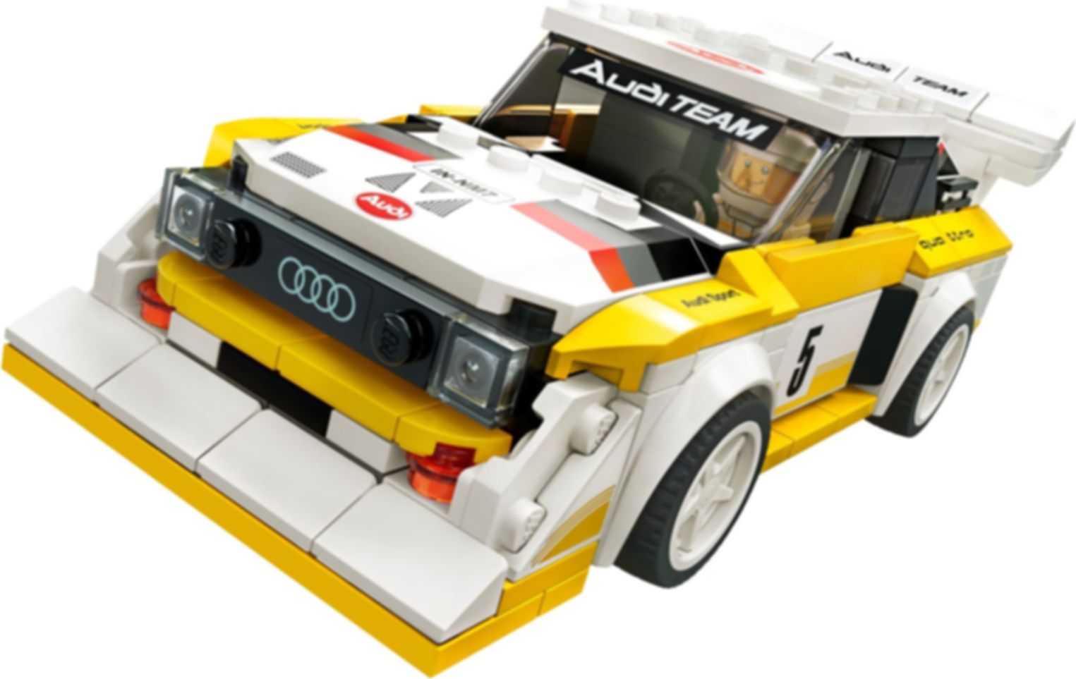 LEGO® Speed Champions 1985 Audi Sport quattro S1 partes