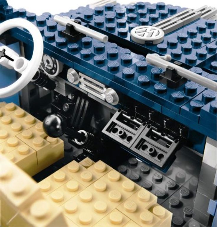 LEGO® Sculptures Volkswagen Beetle intérieur