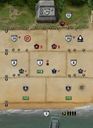 D-Day Dice: 2nd Edition game board