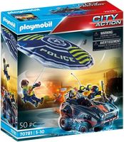 Playmobil® City Action Police Parachute with Amphibious Vehicle