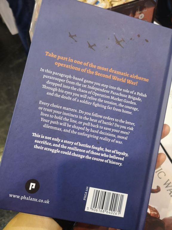 A Bridge Too Far achterkant van de doos