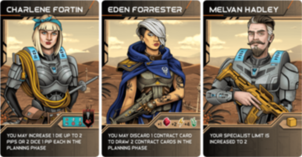 Circadians: First Light – Specialists Expansion cartas