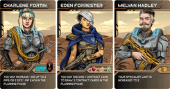 Circadians: First Light – Specialists Expansion cards