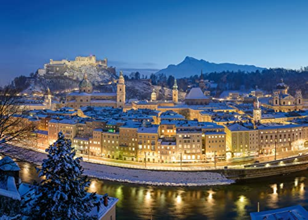 Salzburg evening atmosphere