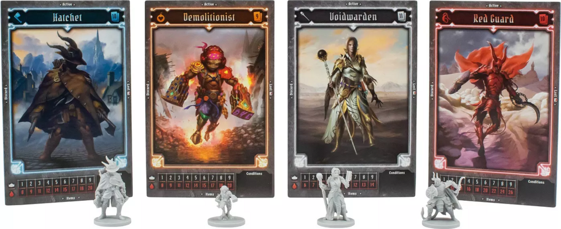 Gloomhaven: Jaws of the Lion components