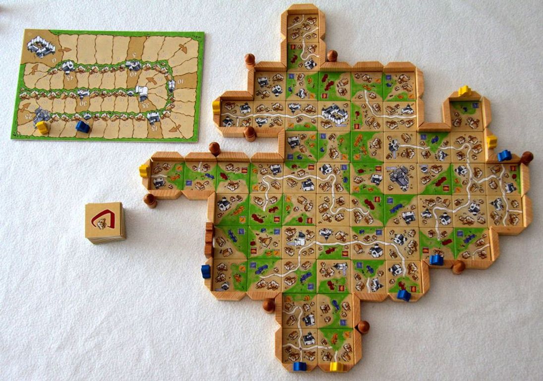 Carcassonne: The City components