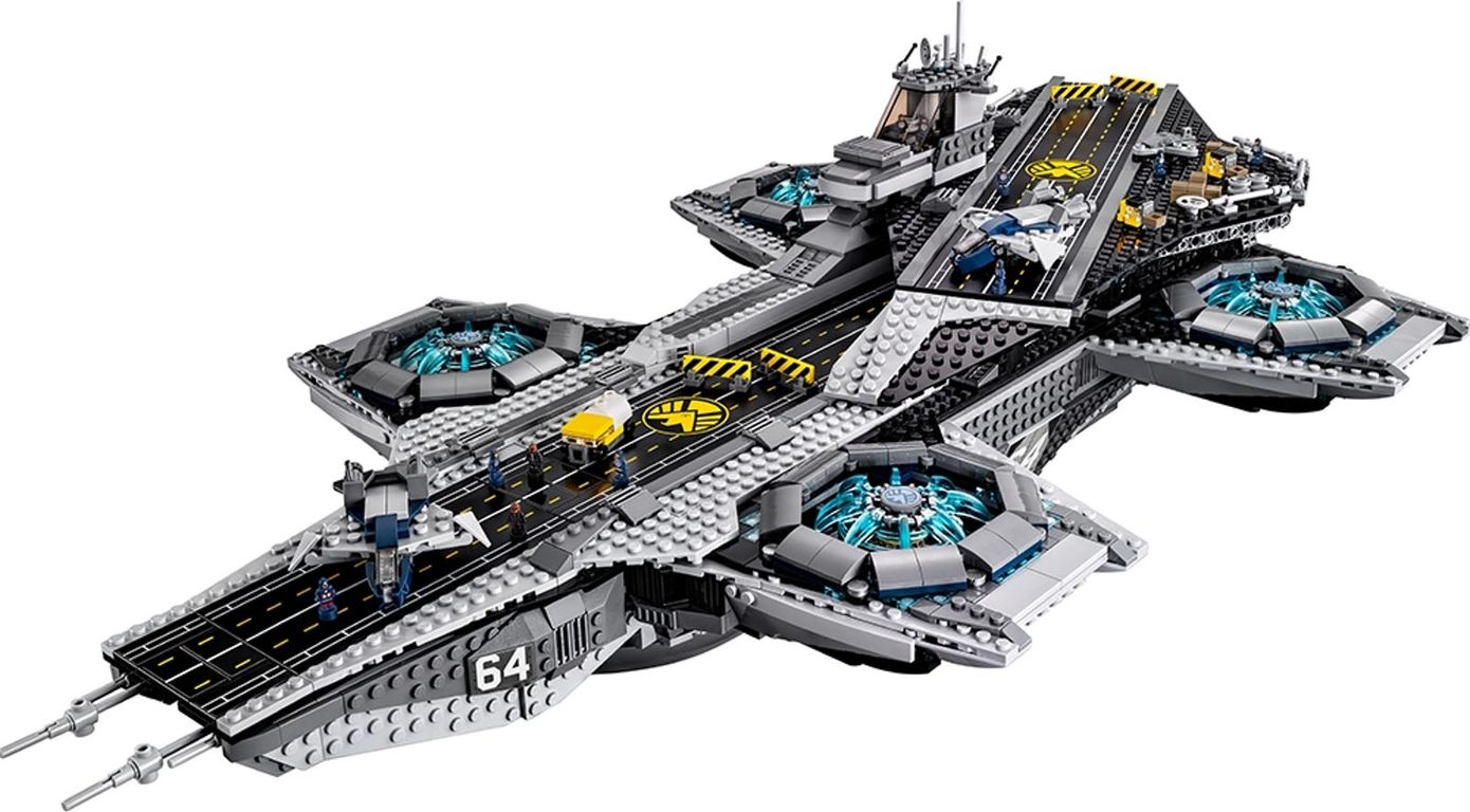 LEGO® Marvel The SHIELD Helicarrier components