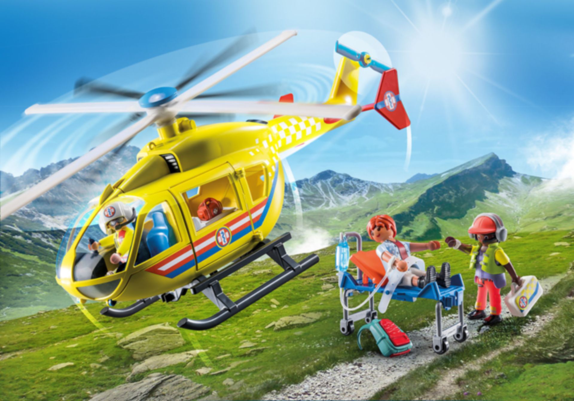 Playmobil® City Life Medical Helicopter