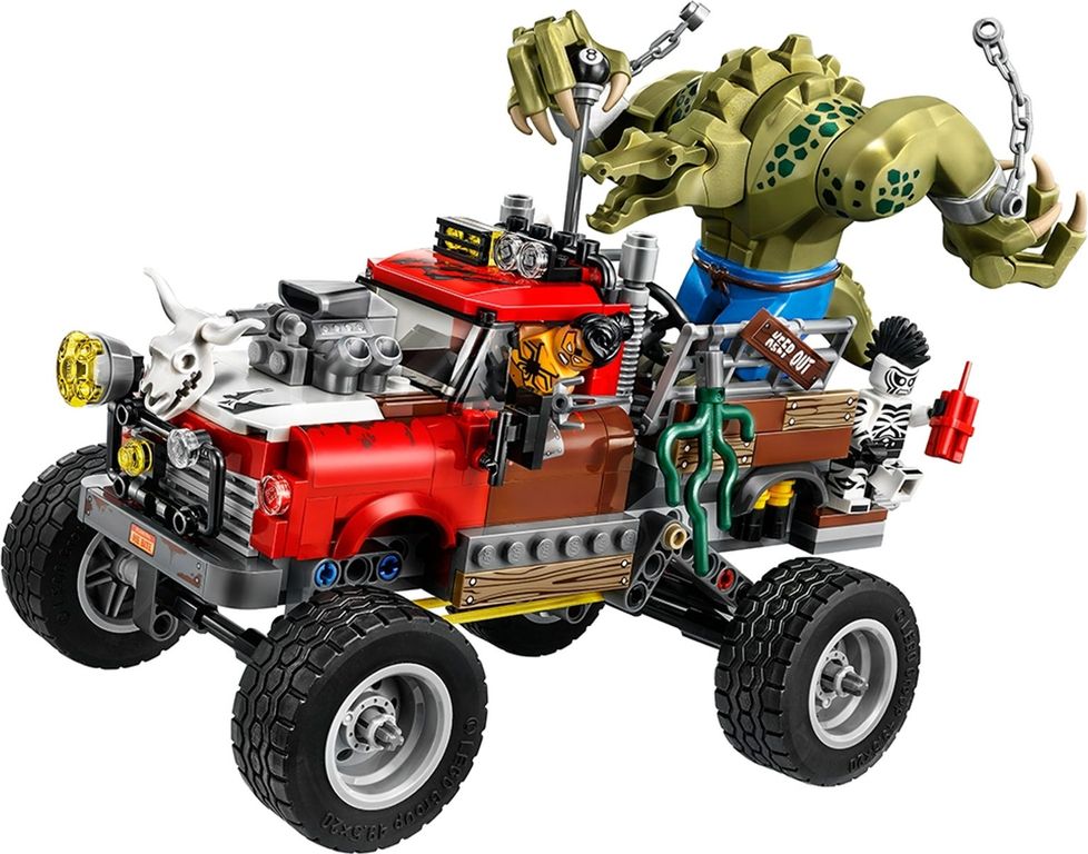 LEGO® Batman Movie Reptil todoterreno de Killer Croc™ jugabilidad